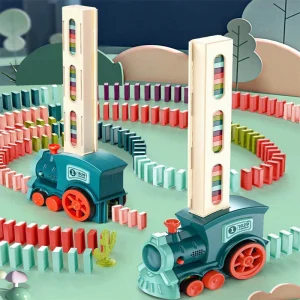 Kids Automatic Domino Train by Anypure