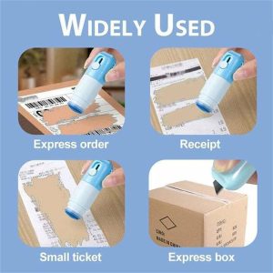 Thermal Paper Privacy Eraser with Box Opener