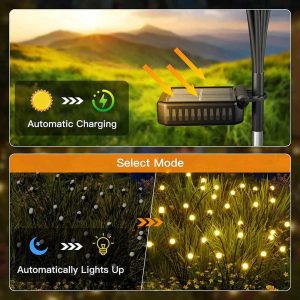 Waterproof Solar Garden Firefly Light