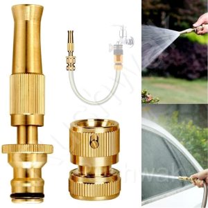 Portable High Pressure Washing Water Brass Nozzle